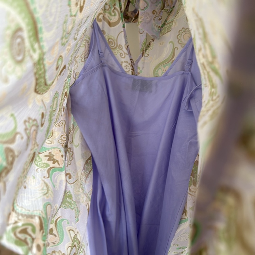 Alemais Silk lavander dress - Picture 4 of 4